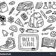 Image result for School Clip Art Black and White Outline