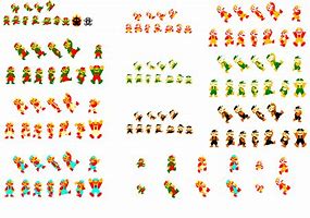 Image result for Mario 3D Sprite Sheet