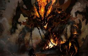 Image result for Demon with Chains