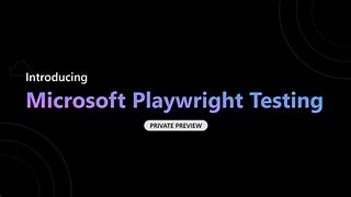 Image result for Microsoft Playwright Testing Logo Images