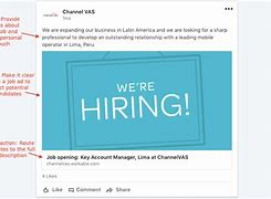 Image result for LinkedIn Job Posst