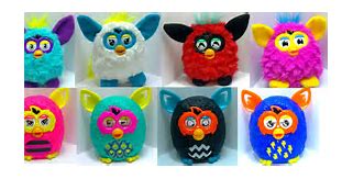 Image result for Furby Boom McDonald's Toys