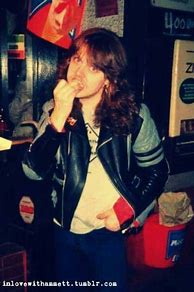 Image result for Lars Ulrich in the 80s