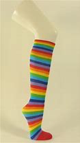 Image result for Rainbow Striped Socks