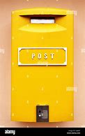 Image result for Yelllow Mail Box