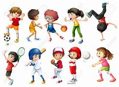 Image result for Child Sports Clip Art