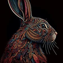 Image result for Cool Rabbit Art