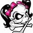 Image result for Girly Skull and Crossbones