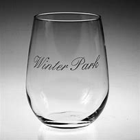 Image result for Wine Glass without Stem