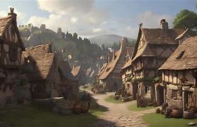 Image result for Middle Ages Village