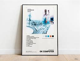 Image result for Radiohead OK Computer Vinyl Cover