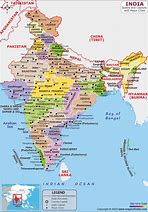 Image result for India On Map