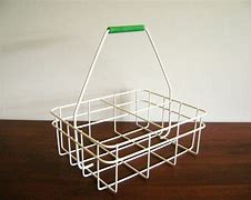 Image result for Old Metal Milk Crate