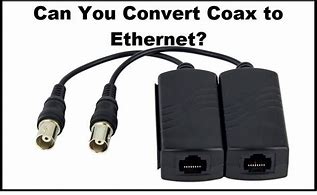 Image result for Coax to Ethernet Converter