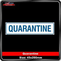 Image result for Quarantine Product. Sign