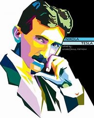 Image result for Nikola Tesla Pop Art