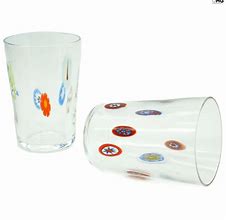 Image result for Murano Millefiori Drinking Glasses