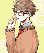 Image result for Oikawa with Glasses