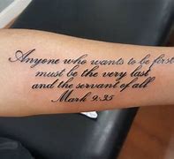 Image result for Bible Verse Forearm Tattoos