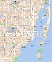 Image result for Downtown Miami FL Map