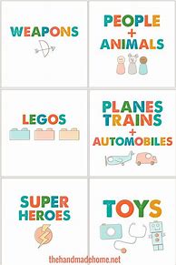 Image result for Toy Box Labels