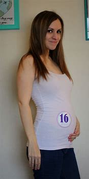 Image result for Twins Baby Bump 16 Weeks