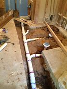 Image result for Bathroom Drain Plumbing