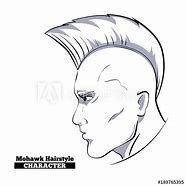 Image result for Mohawk Drawing