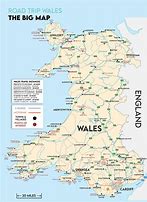 Image result for Wales Map UK