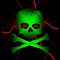 Image result for Green Skull Art