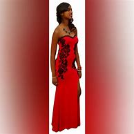 Image result for Red Gowns Evening Wear