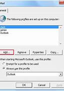 Image result for Outlook Select Profile