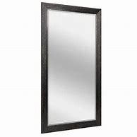 Image result for Black Beveled Wall Mirror