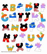 Image result for Learn ABC Alphabet Mickey Mouse