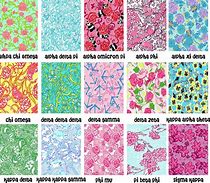 Image result for Lilly Pulitzer Sorority Prints