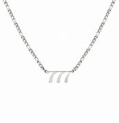 Image result for 777 Angel Number Necklace