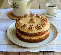 Image result for Coffee and Walnut Cake Recipe Easy