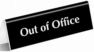 Image result for Out Office Clip Art