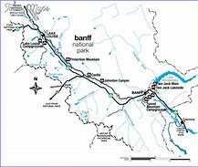 Image result for Red Deer Valley Banff Map