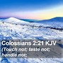 Image result for Colossians 2 King James Version Picture