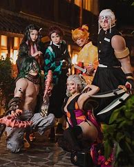 Image result for Demon Slayer Cosplayers