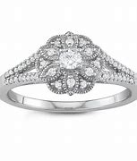 Image result for Simply Vera Vera Wang Flower Diamond Ring