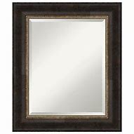 Image result for Black Beveled Wall Mirror