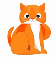 Image result for Orange Cat Graphic