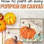 Image result for Cute Fall Ideas Easy Canvas Paintings