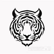 Image result for Baby Tiger Face Clip Art Outline