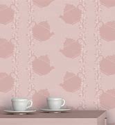 Image result for Teapot and Floral Wallpaper