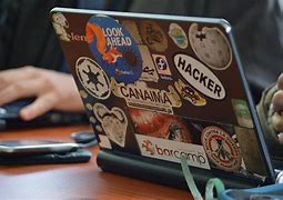 Image result for Hacker Laptop Stickers