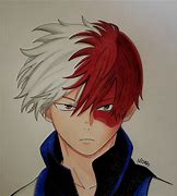 Image result for Todoroki Drawing