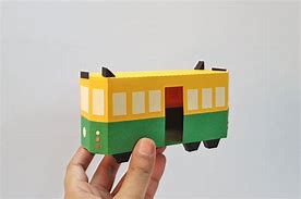 Image result for Papercraft 3D Model Indonesian Train